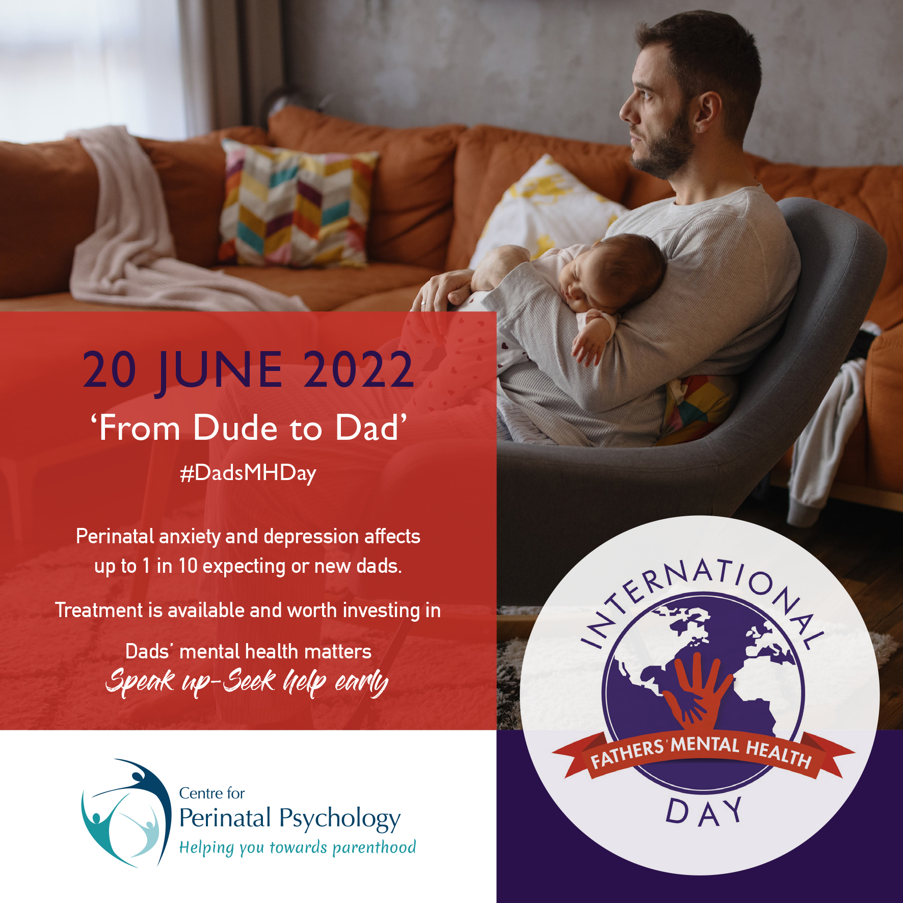 International Fathers' Mental Health Day Centre for Perinatal Psychology