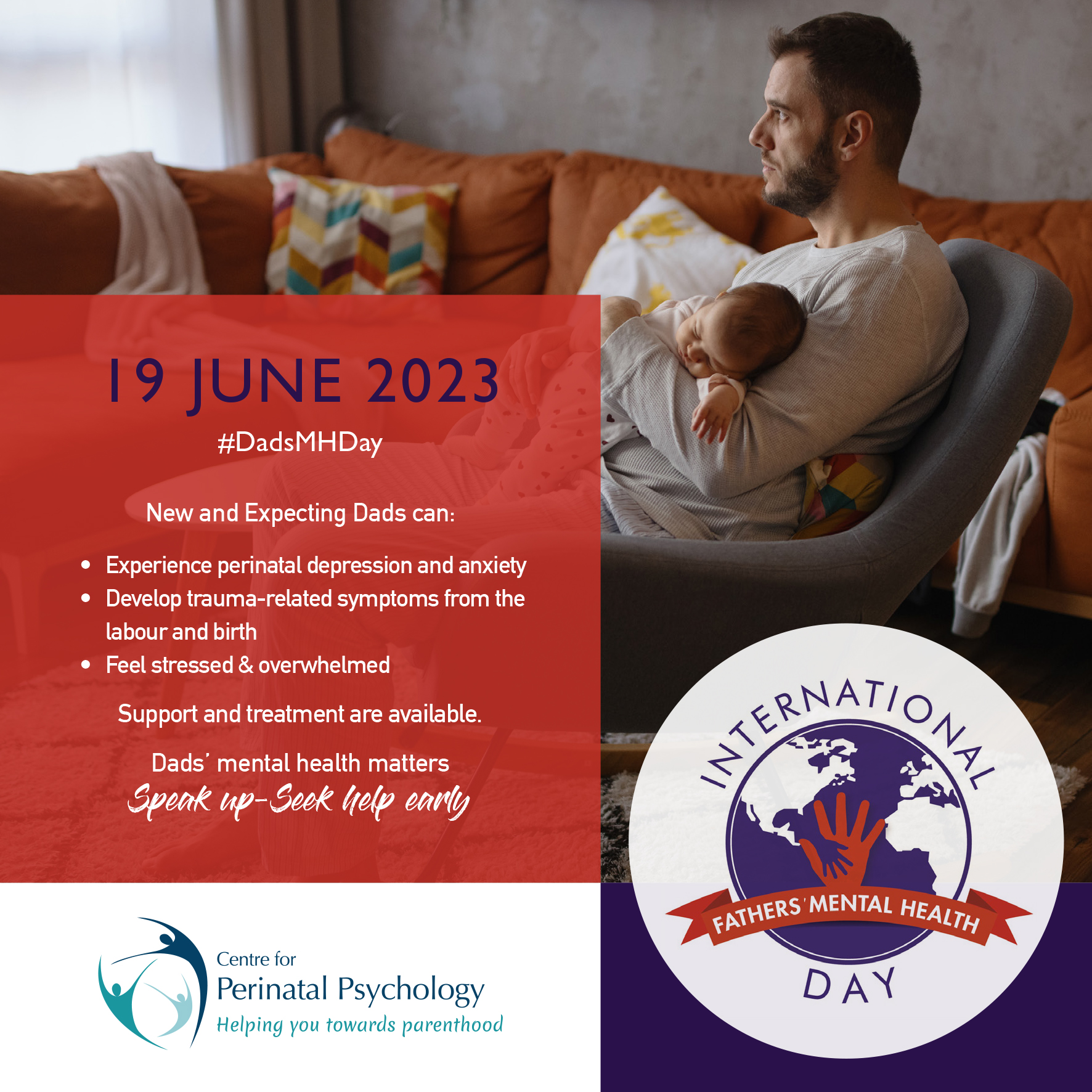 International Fathers' Mental Health Day Centre for Perinatal Psychology